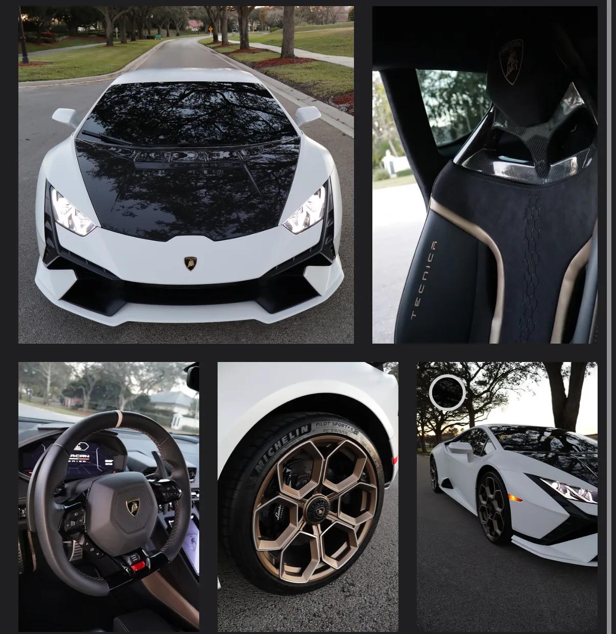 Lamborghini Huracan Tecnica for rent in Miami